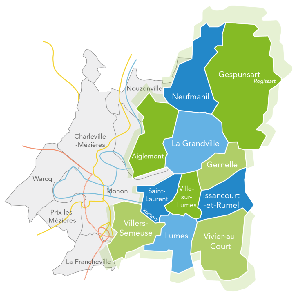 Les ardennes ensemble - canton de villers-semeuse